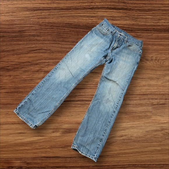 Levi's 559 Classic Blue Men's Straighr Leg Jeans - Picture 1 of 7